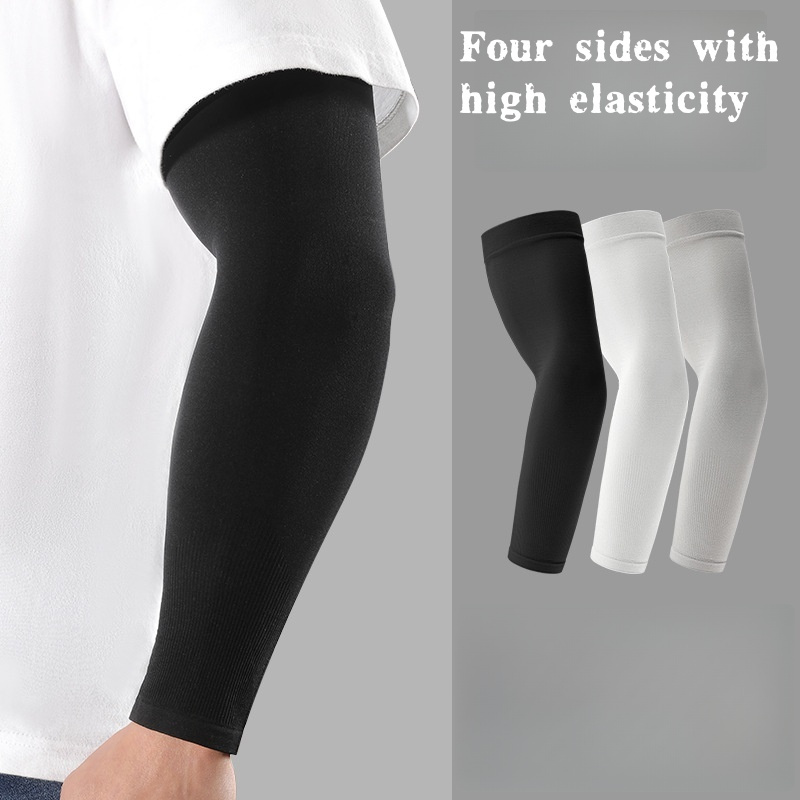 Cycling Gear For Women - 2 Pezzi Manicotti in Seta Ghiacciata,