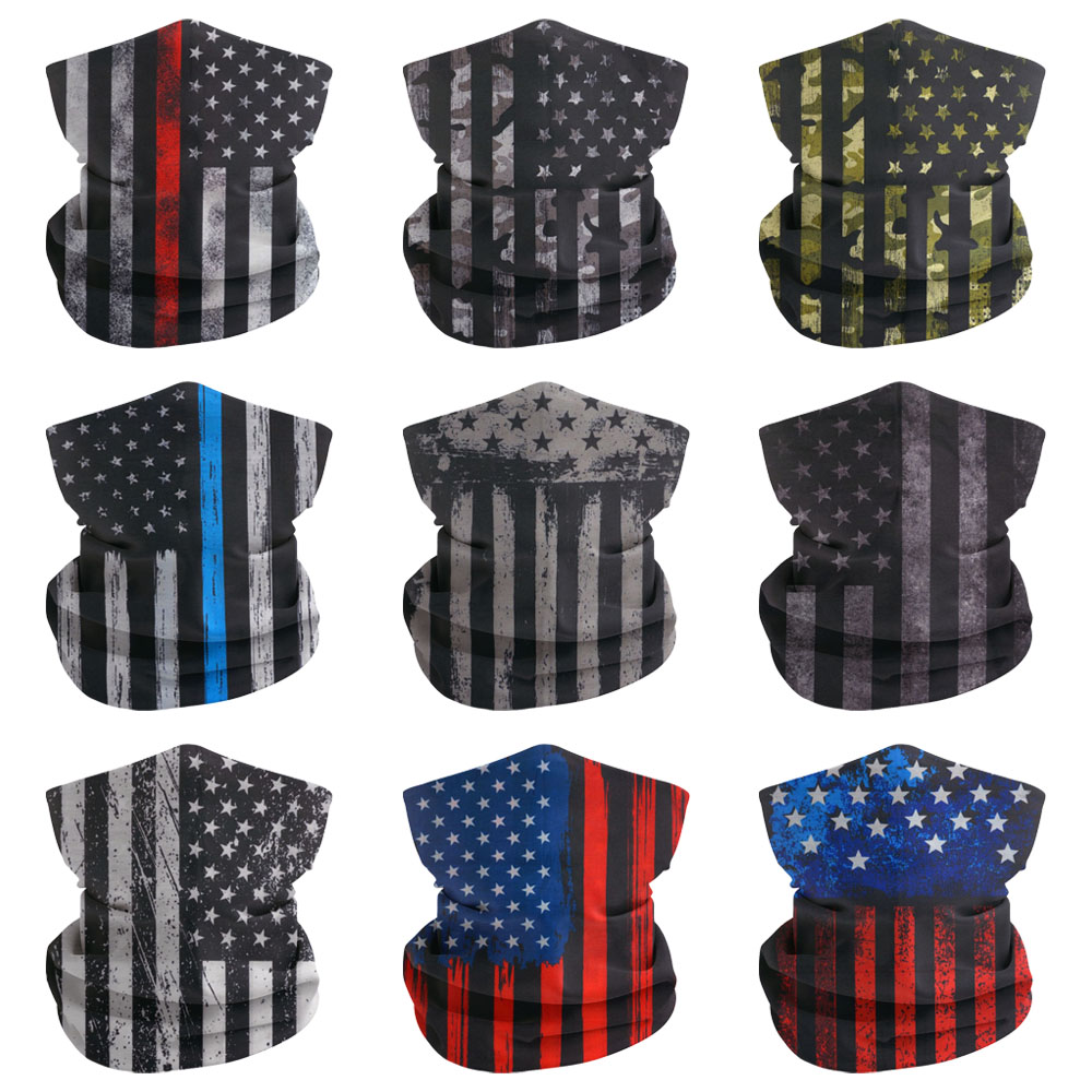 Cycling Gear For Women - Bandiera USA Ghetta per il collo