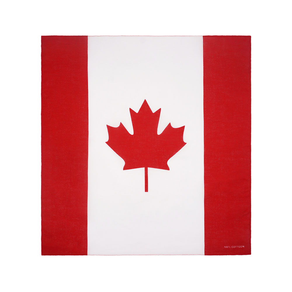 Cycling Gear Canada - Hip Hop Canada Flag Bandana uomo