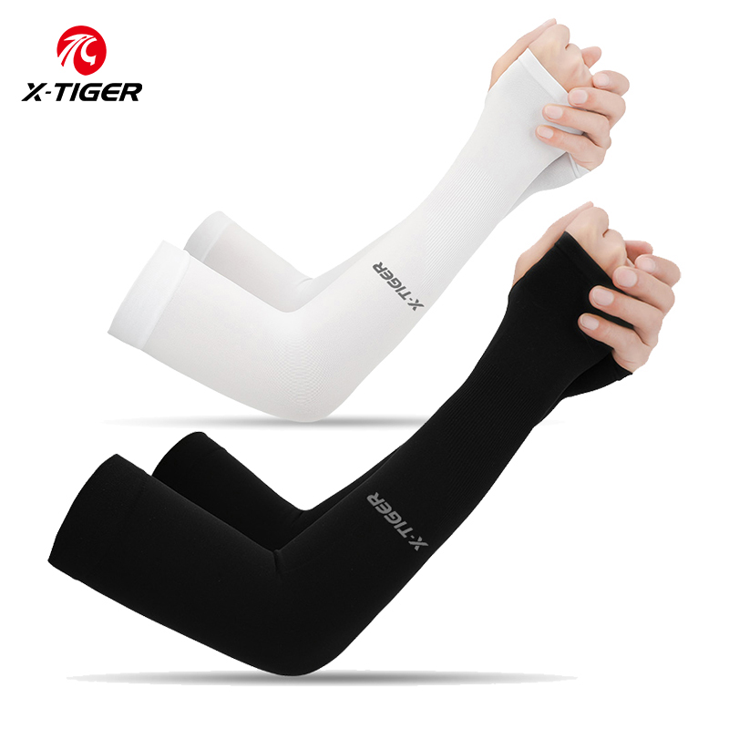 Cycling Protective Gear - X-TIGER Manicotti da ciclismo Tessuto di