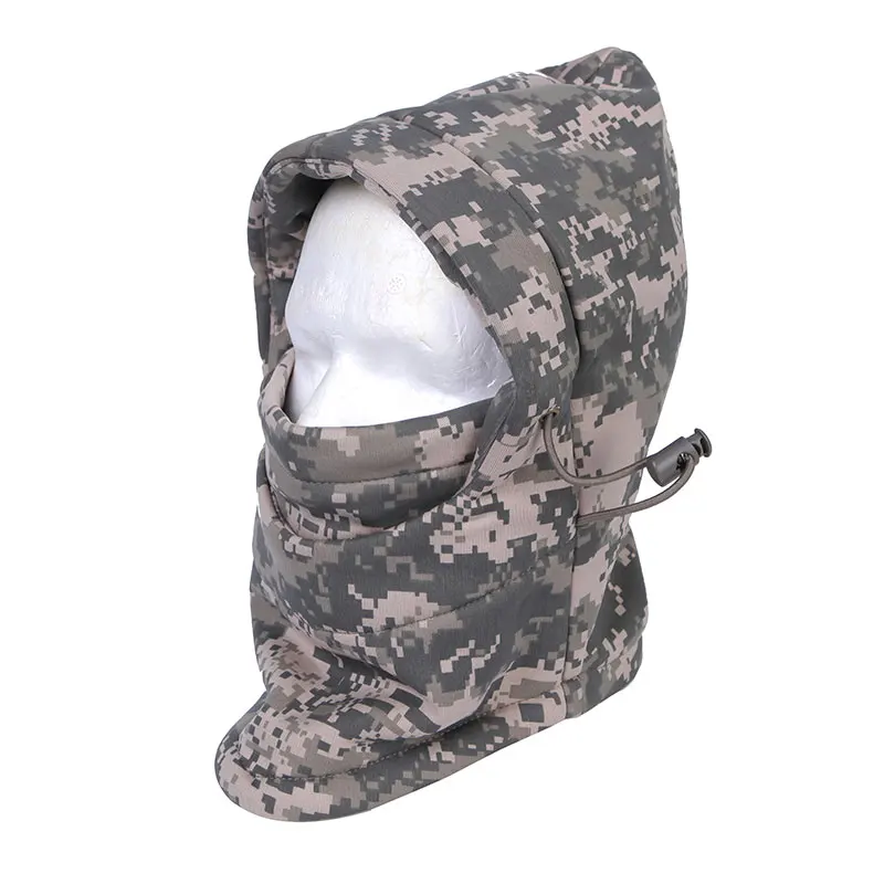 Cycling Protective Gear - Cappuccio tattico mimetico caldo Maschera per