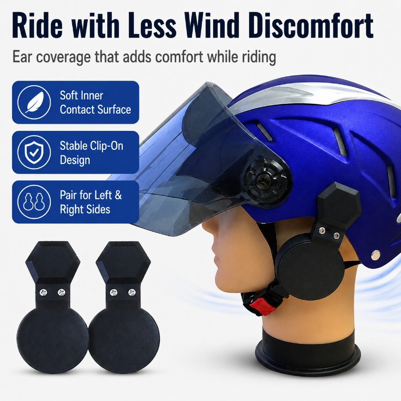 Copri-orecchie a clip per casc - Bicycle Helmet recensione e prezzo