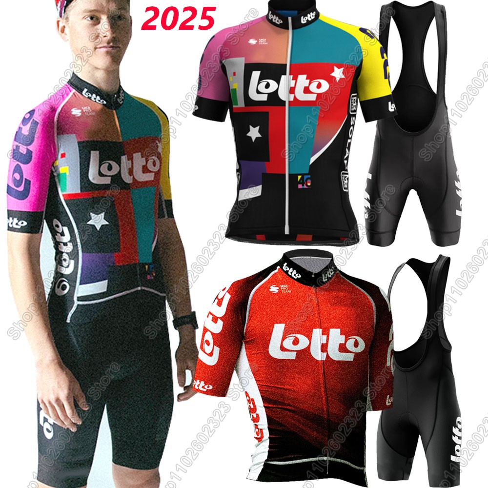 Maglia da ciclismo Lotto team  - Cycling Gear Logo recensione e prezzo