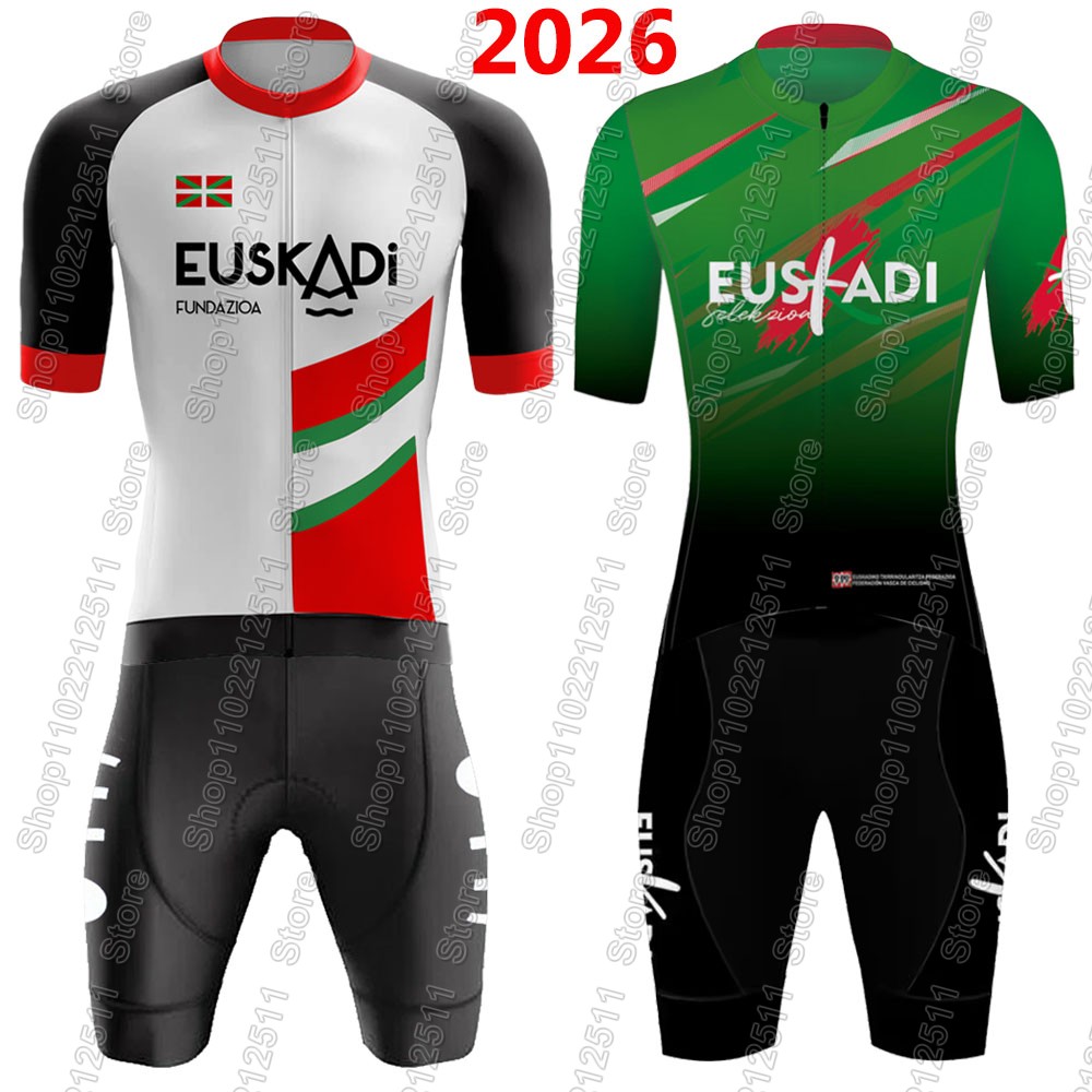 Completo Ciclismo Euskadi Team - Cycling Gear Logo recensione e prezzo