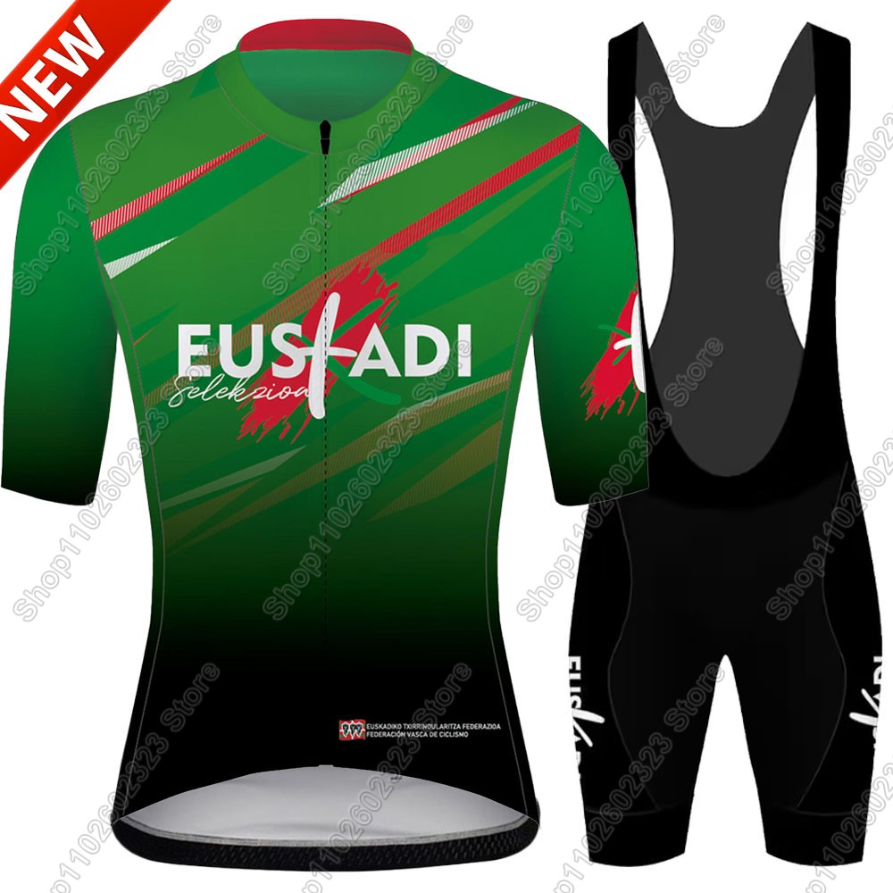 Completo Ciclismo Euskadi Team - Cycling Gear Logo recensione e prezzo