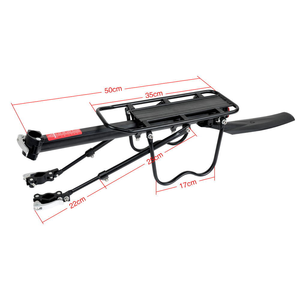 Rhinowalk portapacchi per bici - Cycling Gear Holder recensione e prezzo
