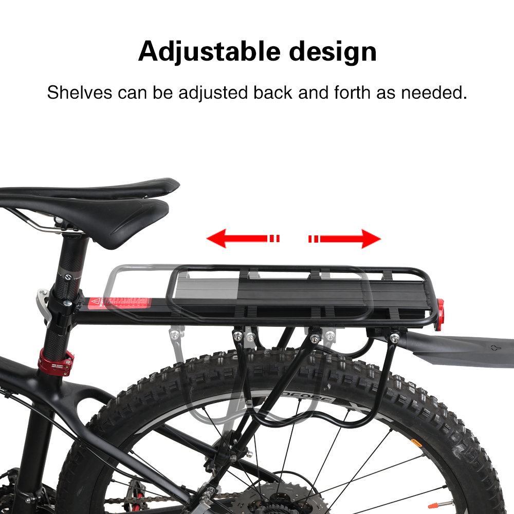 Rhinowalk portapacchi per bici - Cycling Gear Holder recensione e prezzo