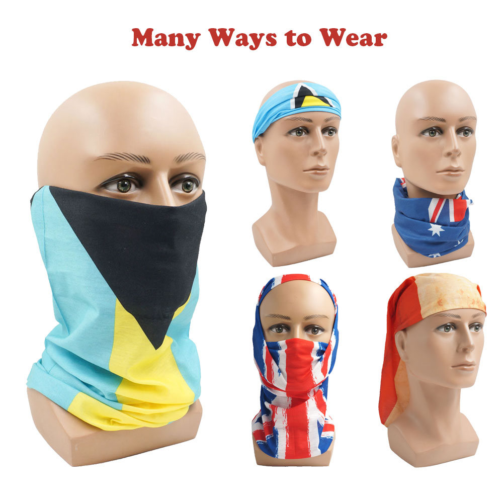 Bandane con bandiera del bangl - Womens Cycling Gear Uk recensione e prezzo