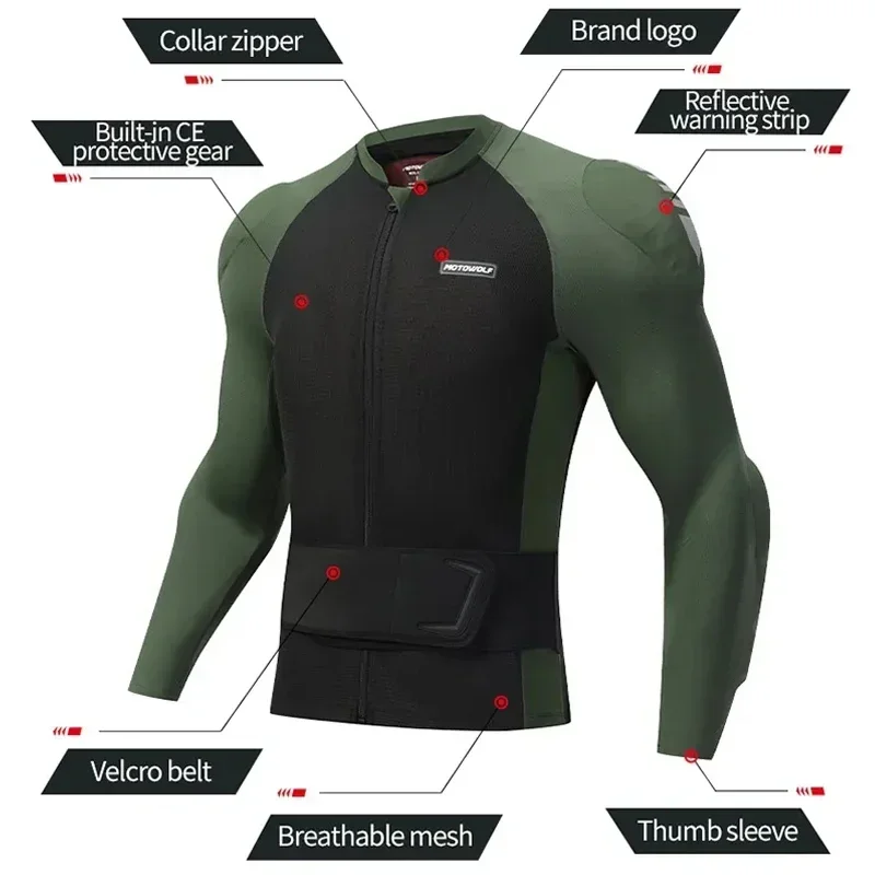 Giacca da moto con armatura mo - Cyclocross Gearing recensione e prezzo