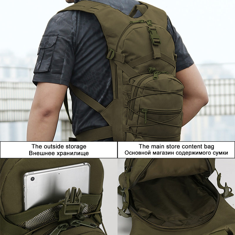15L Molle zaino tattico 800D O - Cycling Gear Storage recensione e prezzo