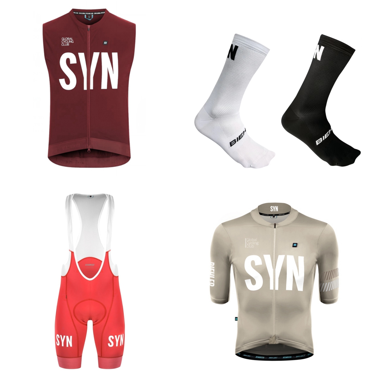 Completo da ciclismo estivo a  - Cycling Gear Logo recensione e prezzo