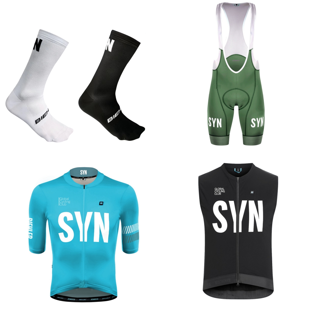 Completo da ciclismo estivo a  - Cycling Gear Logo recensione e prezzo